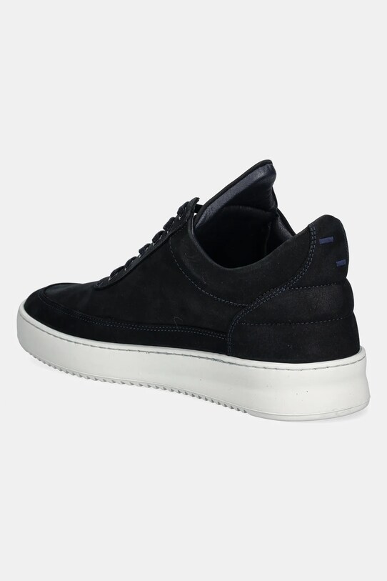 Взуття Кросівки з нубуку Filling Pieces Low Top Ripple Nubuck 10122841658 темно-синій