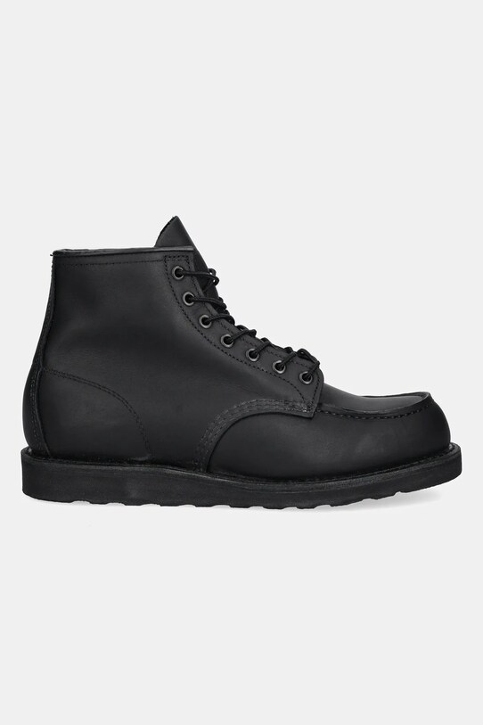 Шкіряні черевики Red Wing 6-inch Classic Moc 8074.D чорний AW24