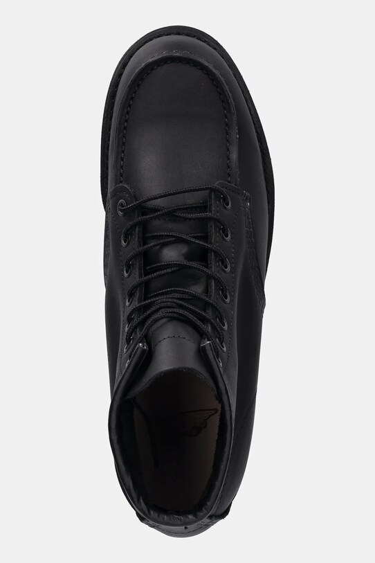 Шкіряні черевики Red Wing 6-inch Classic Moc чорний 8074.D