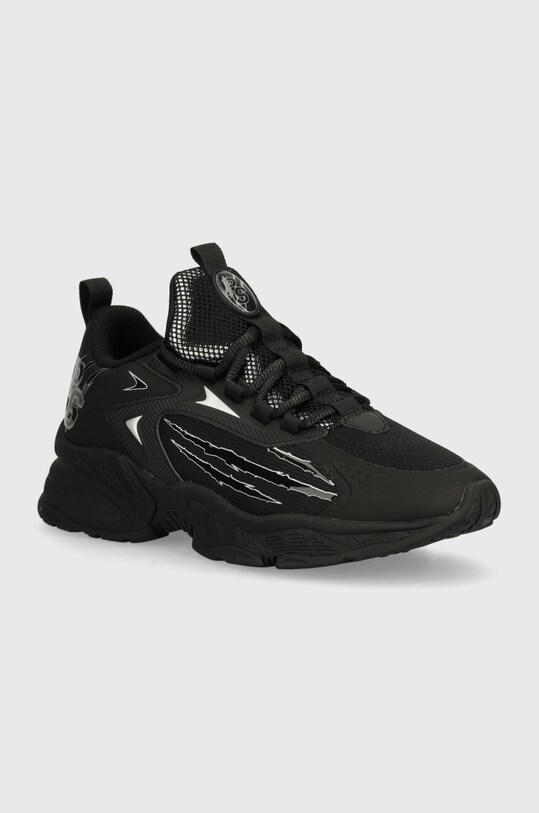 PLEIN SPORT sneakers Lo-Top textil negru USC0612.STE003N.0202