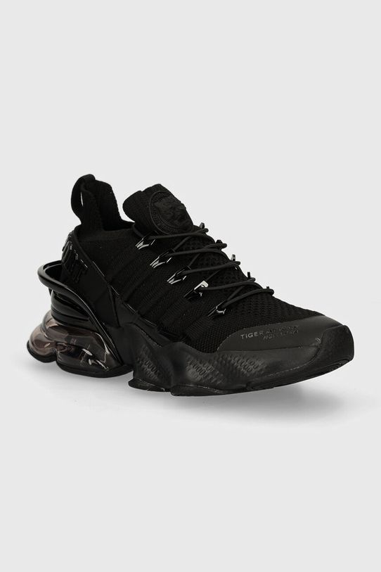PLEIN SPORT sneakersy Tiger Attack Gen.X.04 syntetyczny czarny USC0518.STE003N.0202