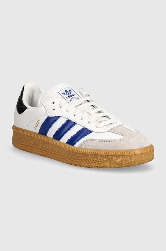 Маратонки adidas Originals Samba XLG велур бял IE9182