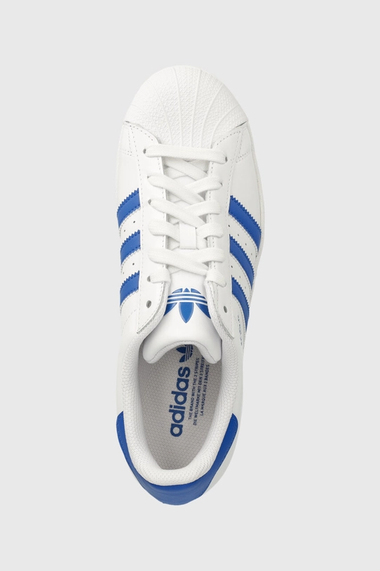 Δερμάτινα αθλητικά παπούτσια adidas Originals Superstar λευκό IG9368