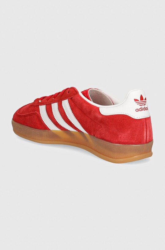 Încălțăminte adidas Originals sneakers din piele intoarsă Gazelle Indoor JI2063 rosu