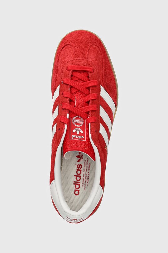 adidas Originals sneakers din piele intoarsă Gazelle Indoor rosu JI2063