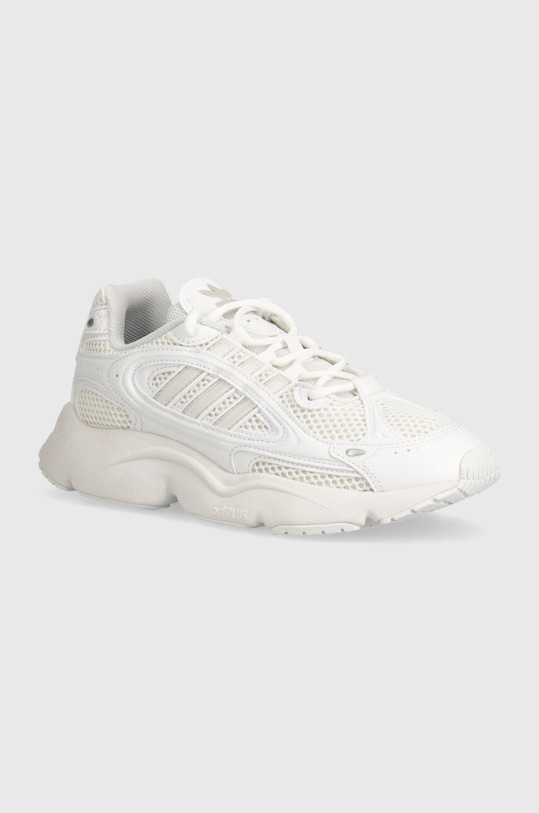 Tenisky adidas Originals Ozmillen imitácia kože biela IG6956