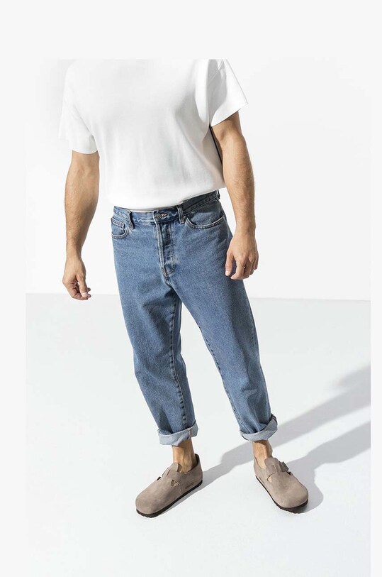 Половинки обувки от велур Birkenstock London 1010504.Taupe