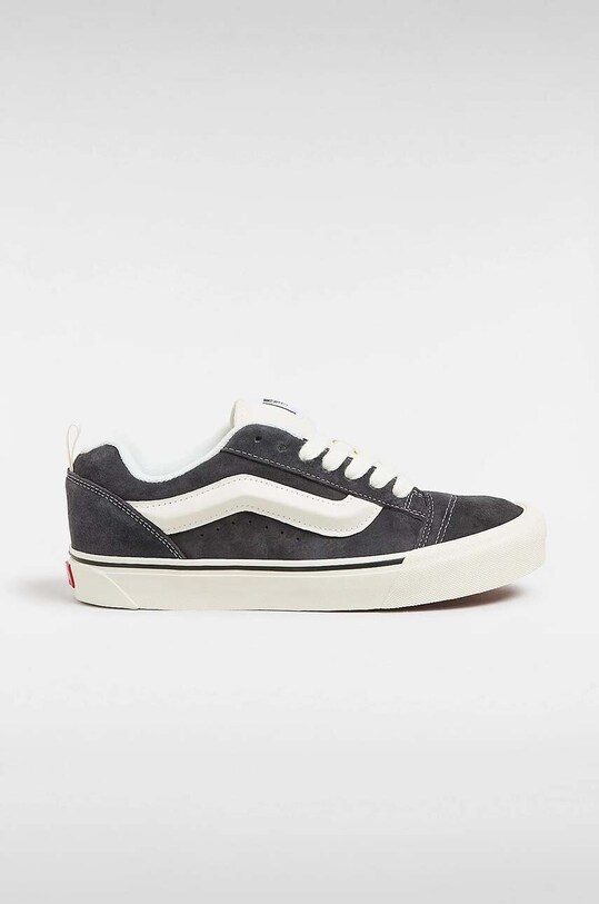 Vans tenisówki zamszowe Knu Skool płaska szary VN000CS0BGF1
