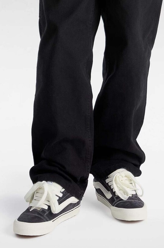 Vans tenisówki zamszowe Knu Skool VN000CS0BGF1 szary