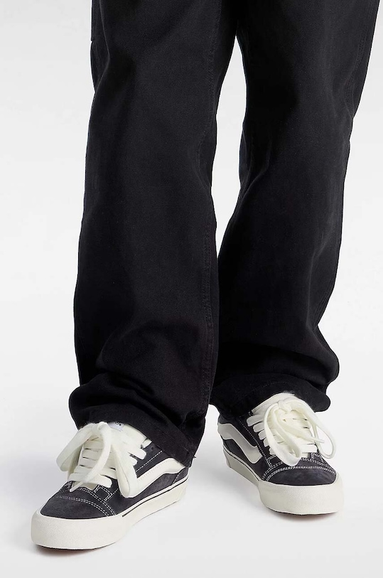 Vans tenisi din piele intoarsa Knu Skool VN000CS0BGF1 gri