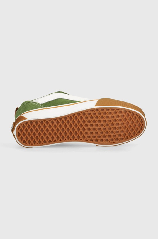Vans tenisówki zamszowe Knu Skool VN0009QCCIB1 zielony