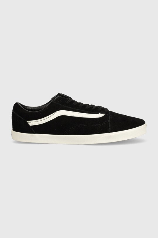 Vans tenisi din piele intoarsa Old Skool Lowpro VN000D0E1KP1 negru AW24