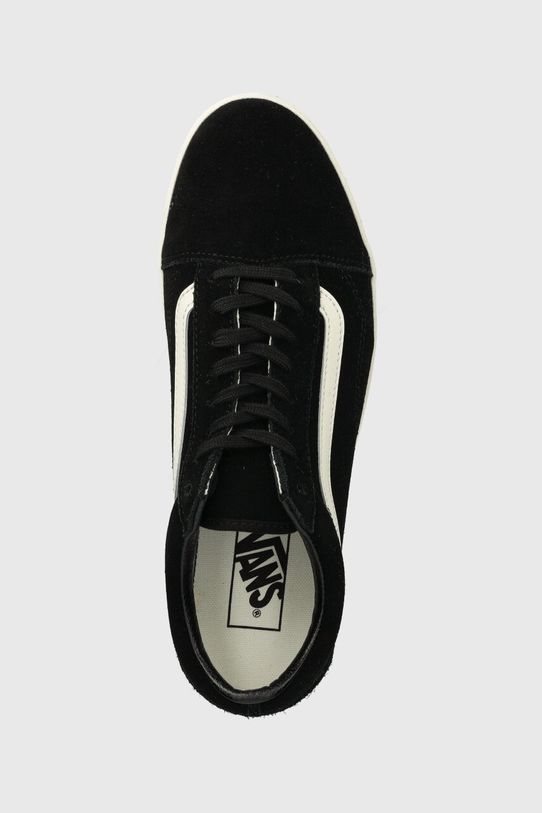 Vans tenisówki zamszowe Old Skool Lowpro czarny VN000D0E1KP1