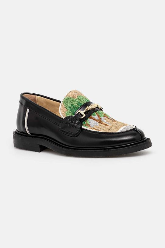 Мокасини Filling Pieces Loafer Pavillion равен черен 44278061861