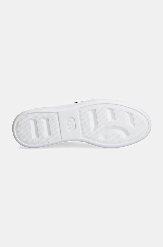 Kožené tenisky Philipp Plein Nappa Lo-Top Monogram USC0665.PLE010N.01 biela