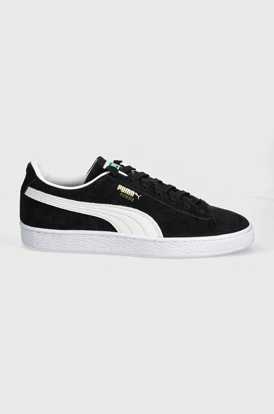 Puma sneakers din piele intoarsă Suede Classic 399781 negru SS25
