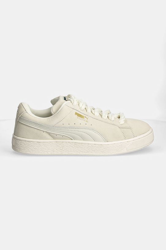 Σουέτ αθλητικά παπούτσια Puma Suede XL 398708 μπεζ AW24