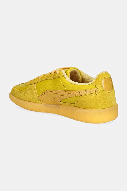 Shoes Puma leather sneakers Palermo 398381 yellow