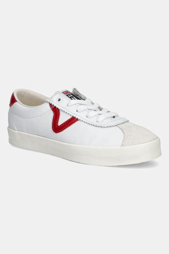 Δερμάτινα αθλητικά παπούτσια Vans Premium Classics LX Sport Low 73 λείο δέρμα λευκό VN000D2JRED1