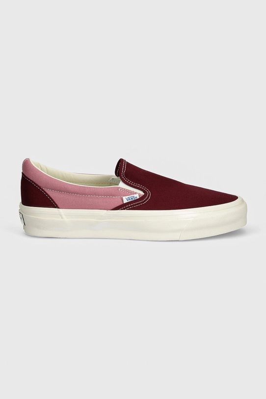 Πάνινα παπούτσια Vans Premium Classics LX Slip-On Reissue 98 VN000CSE5T21 μπορντό AW24