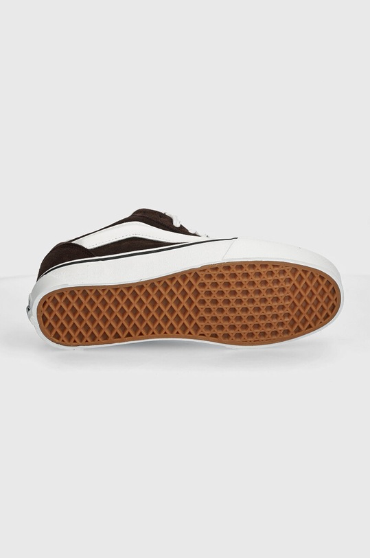Semišové tenisky Vans Knu Skool VN0009QCNWH1 hnědá