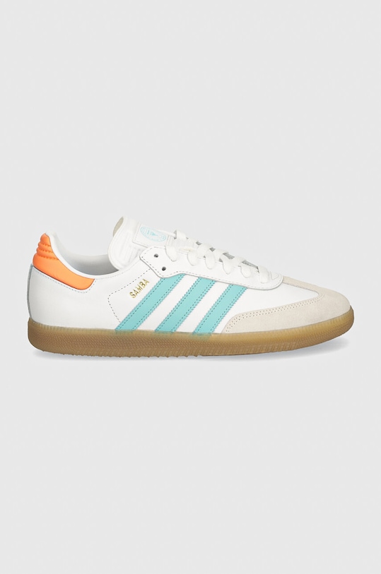 adidas Performance sneakers din piele Samba IH8160 alb AW24