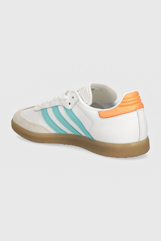 Încălțăminte adidas Performance sneakers din piele Samba IH8160 alb