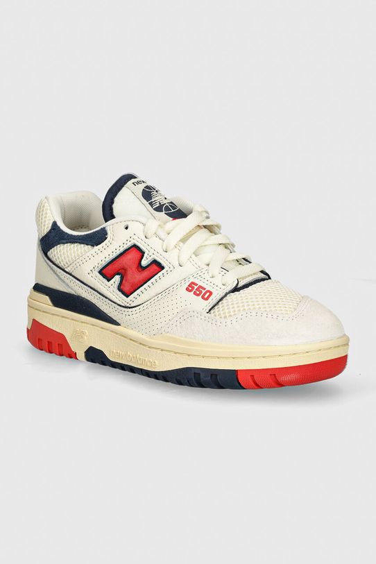 New Balance sneakersy 550 skóra zamszowa beżowy BB550CPB