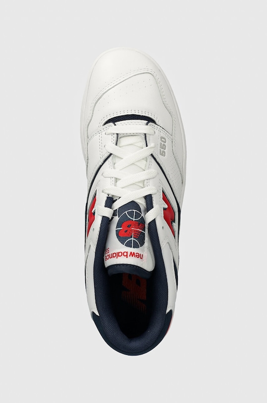 Kožené tenisky New Balance 550 biela BB550ESD
