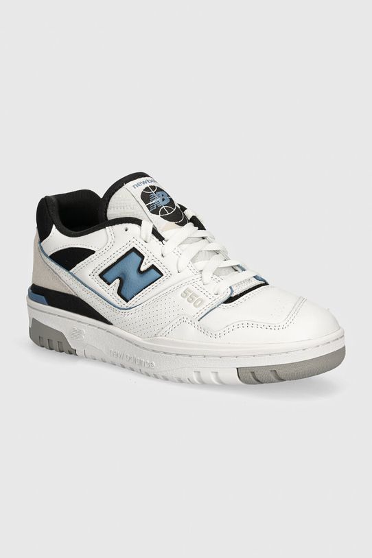 New Balance 550 White Heron Blue Grey Matter textile white BB550ESF