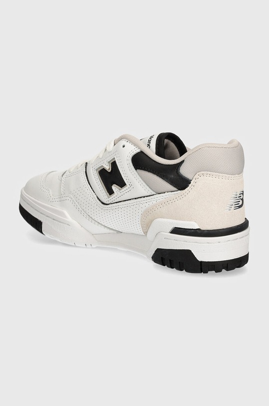 Obuwie New Balance sneakersy skórzane 550 BB550ESI biały
