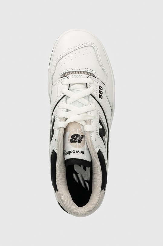 New Balance sneakersy skórzane 550 biały BB550ESI