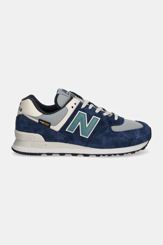 Велурени маратонки New Balance 574 U574SOA тъмносин AW24