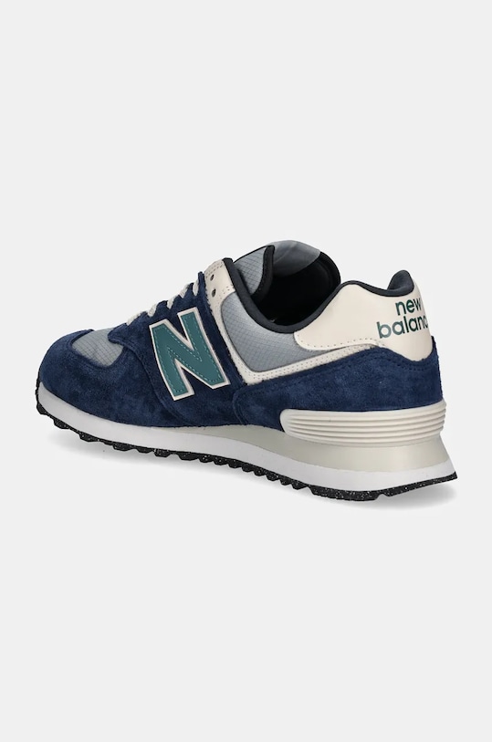Încălțăminte New Balance sneakers din piele întoarsă 574 U574SOA bleumarin