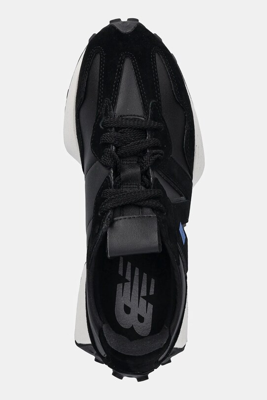Δερμάτινα αθλητικά παπούτσια New Balance 327 μαύρο U327LI