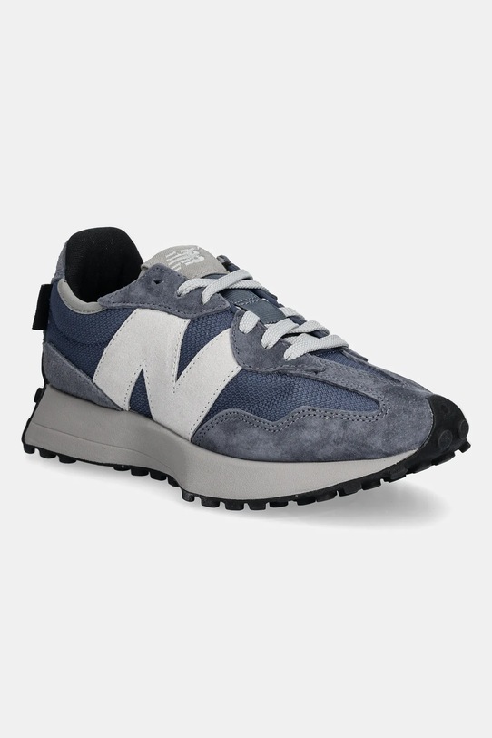 Tenisky New Balance 327 přírodní kůže modrá U327OC