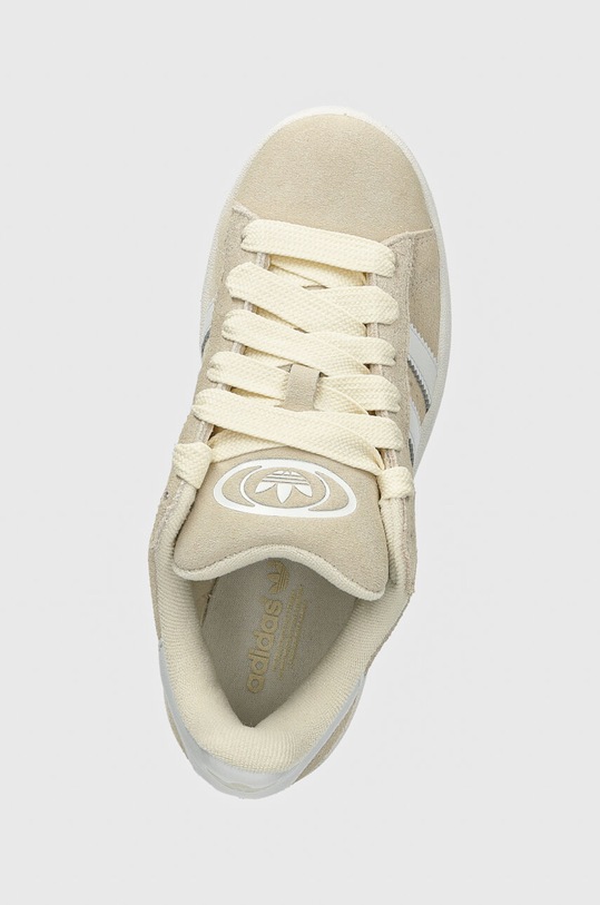 Замшеві кросівки adidas Originals Campus 00s бежевий ID1435