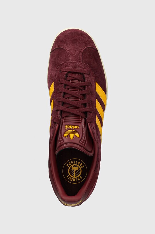 Tenisky adidas Originals Gazelle MLS burgundské IH2629