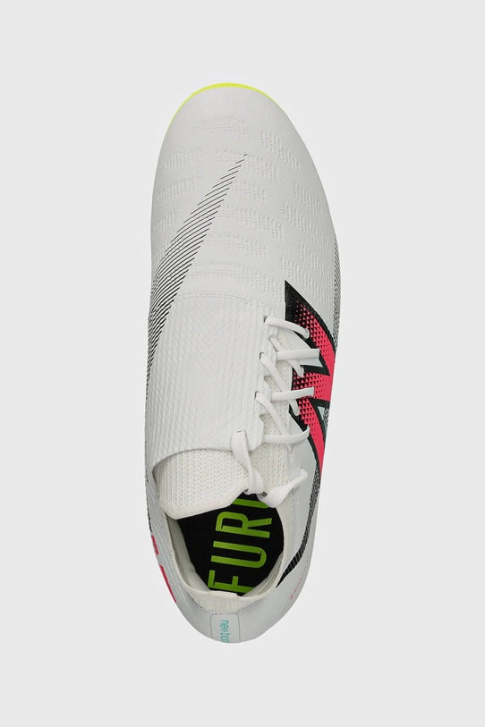 New Balance obuwie piłkarskie korki Furon Destroy Ag V7+ biały SF2AH75