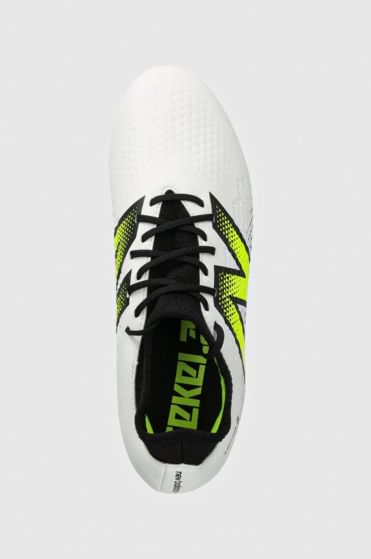 New Balance ghete de fotbal korki Tekela V4 Magique FG alb ST3FH45
