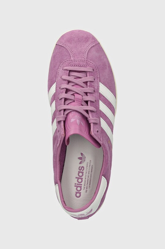 Σουέτ αθλητικά παπούτσια adidas Originals Gazelle Decon μωβ IE9167
