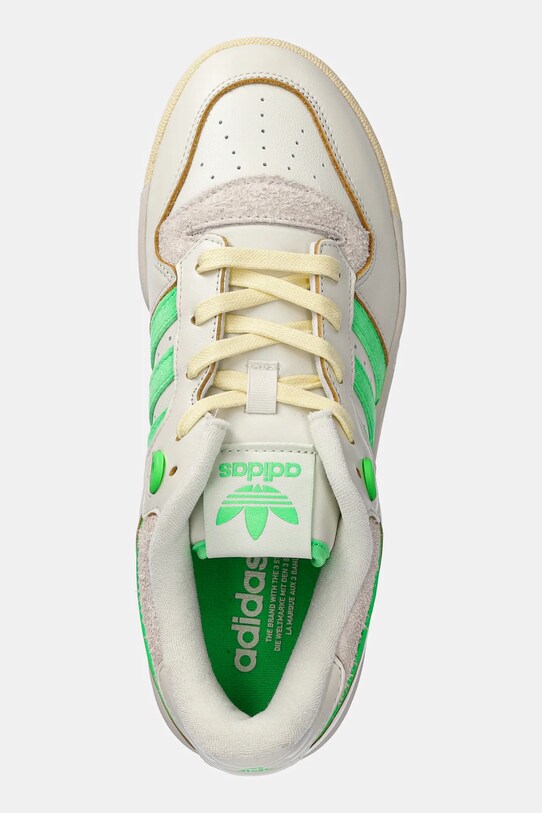Kožené tenisky adidas Originals Rivalry 86 Low béžová IF7135
