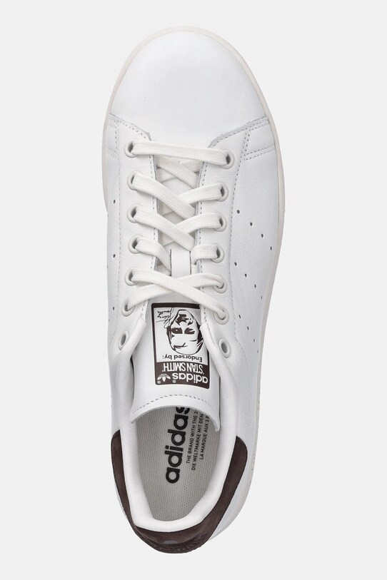 Кожени маратонки adidas Originals Stan Smith бял IH2142