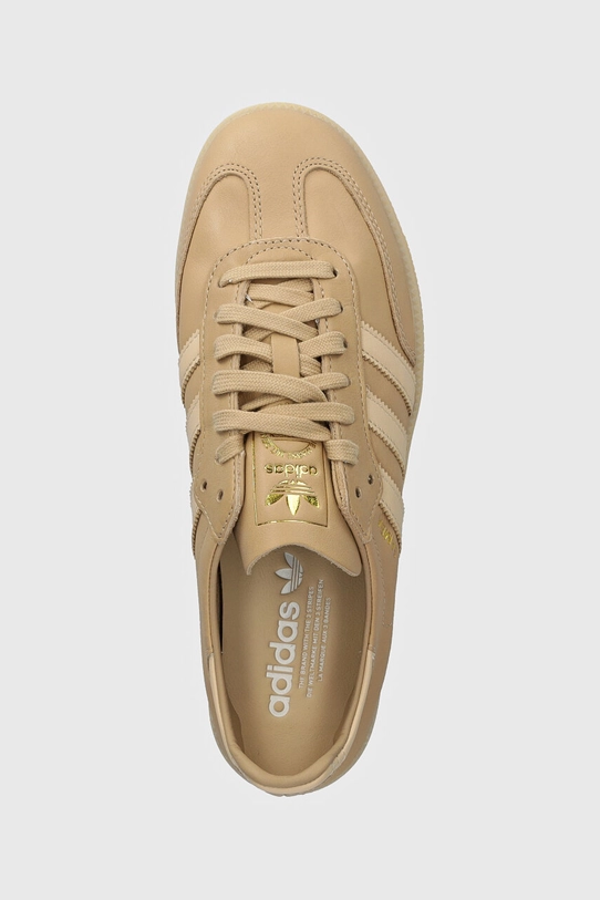 adidas Originals sneakers in pelle Samba Decon beige IH5382