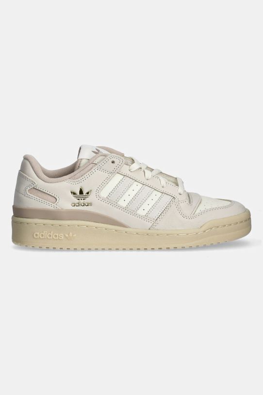 adidas Originals sneakersy skórzane Forum Low Cl IH7826 beżowy AW24