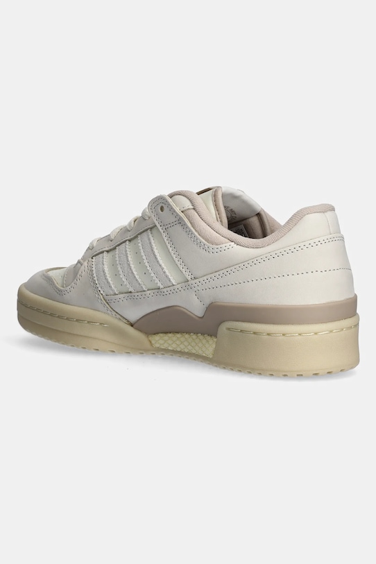 Obuwie adidas Originals sneakersy skórzane Forum Low Cl IH7826 beżowy