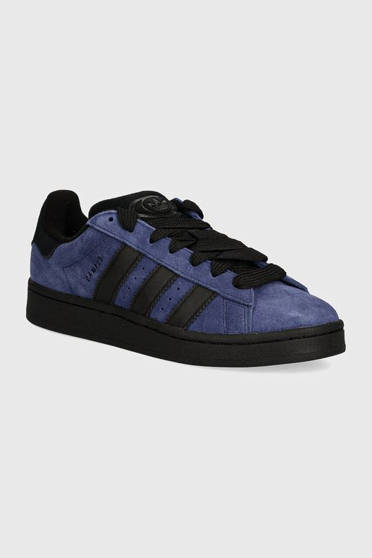 Σουέτ αθλητικά παπούτσια adidas Originals Campus 00s δέρμα σαμουά σκούρο μπλε JH8997