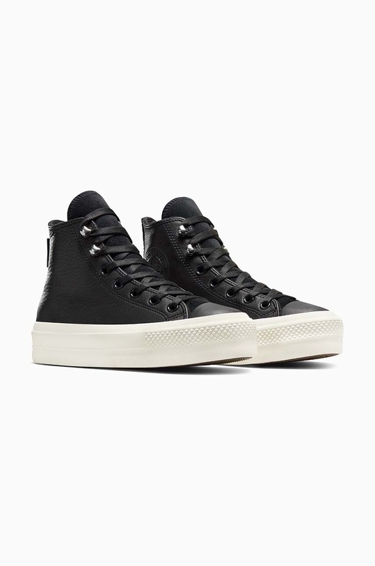 Kožené kecky Converse Chuck Taylor All Star Lift A08312C černá AW24