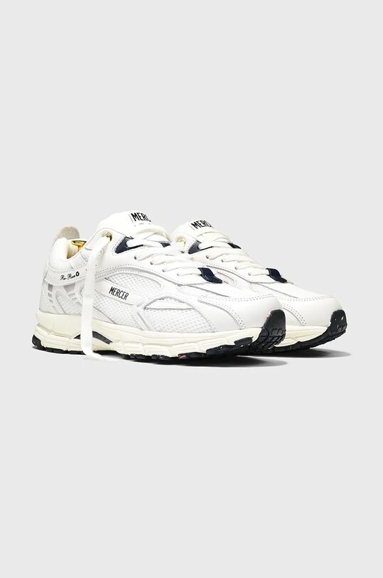 Încălțăminte The Mercer Brand sneakers The Re-Run Nappa ME243005.100 alb