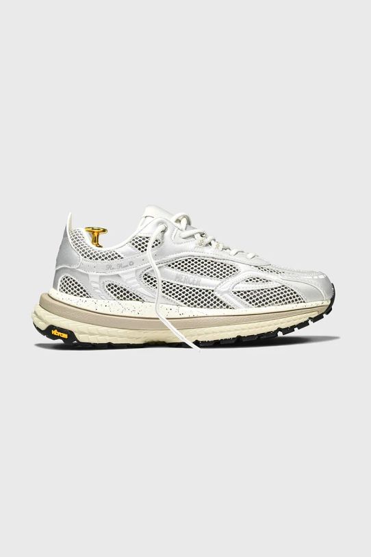 The Mercer Brand sneakersy The Re-Run Vibram tekstylny srebrny ME243006.996